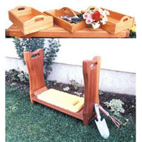 Woodworking Project Paper Plan to Build Kneeling Bench alt 0