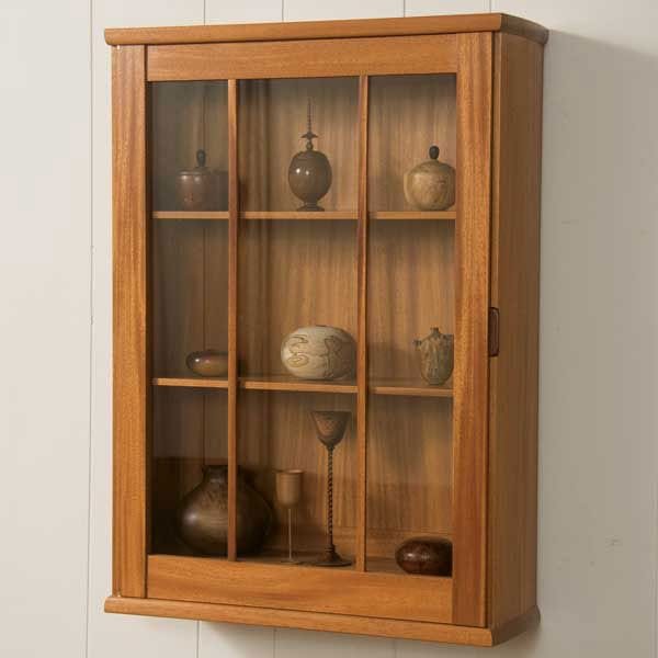 Wall Hung Display Cabinet - Downloadable Plan alt 0