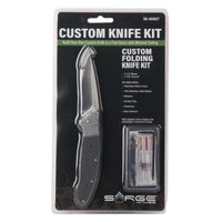 Liner Lock Pocketknife for Hunting and Fishing - 7-7/8" - Unfinished Kit alt 0