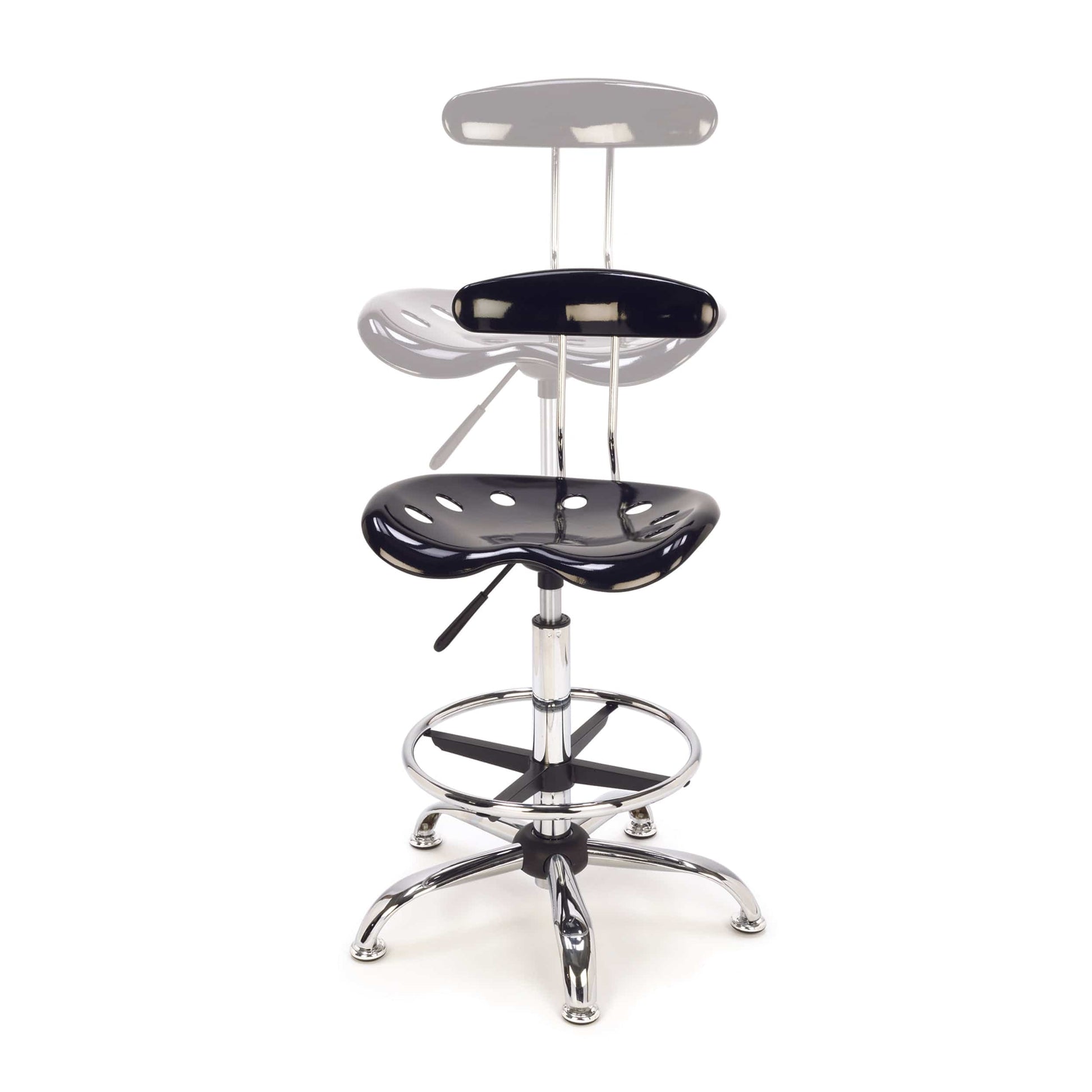 Adjustable Height Shop Stool alt 0
