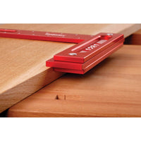 Precision Woodworking Square with Rack-It - 12" x 8"