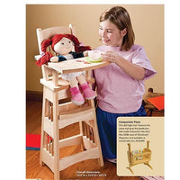 Doll High Chair - Downloadable Plan alt 0