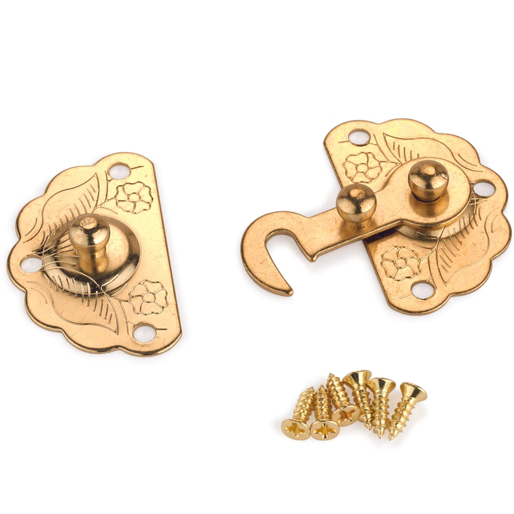 Small Box Hook Latch 42 mm x 35 mm alt 0