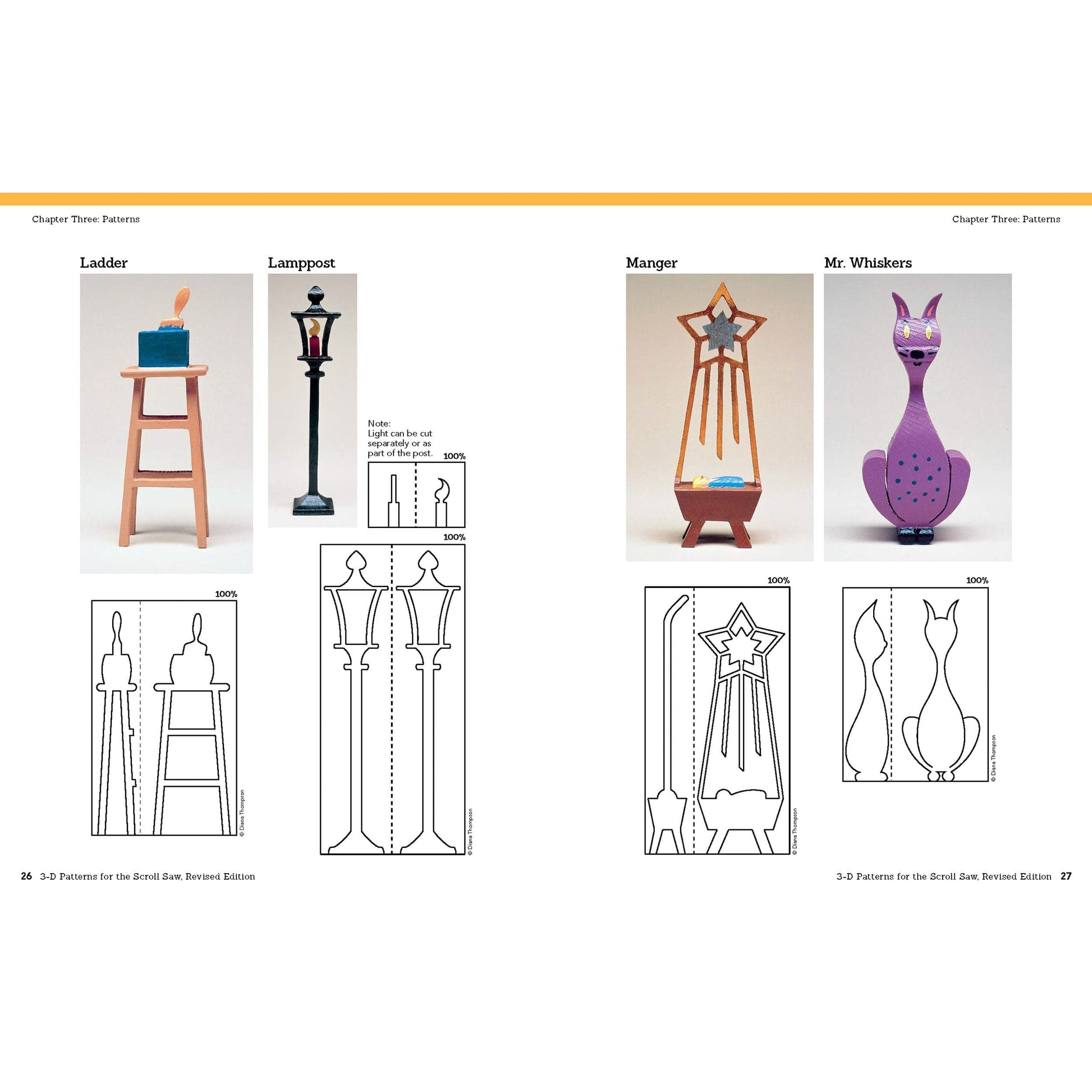 3-D Patterns For The Scroll Saw, Revised Edition alt 0
