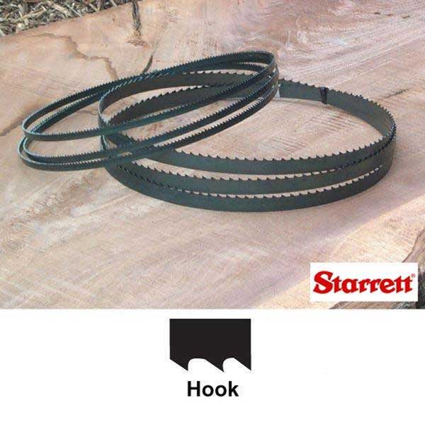 Duratec SFB Bandsaw Blade - 82" x 3/8" x .025" - 4 TPI - Hook alt 0