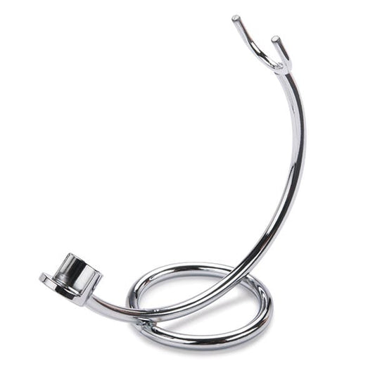 Pen and Razor Display Stand with Oval Base - Chrome alt 0