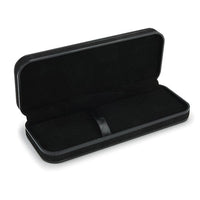 Black Plastic and Black Felt Pen/Pencil Case alt 0