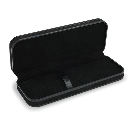 Black Plastic and Black Felt Pen/Pencil Case alt 0