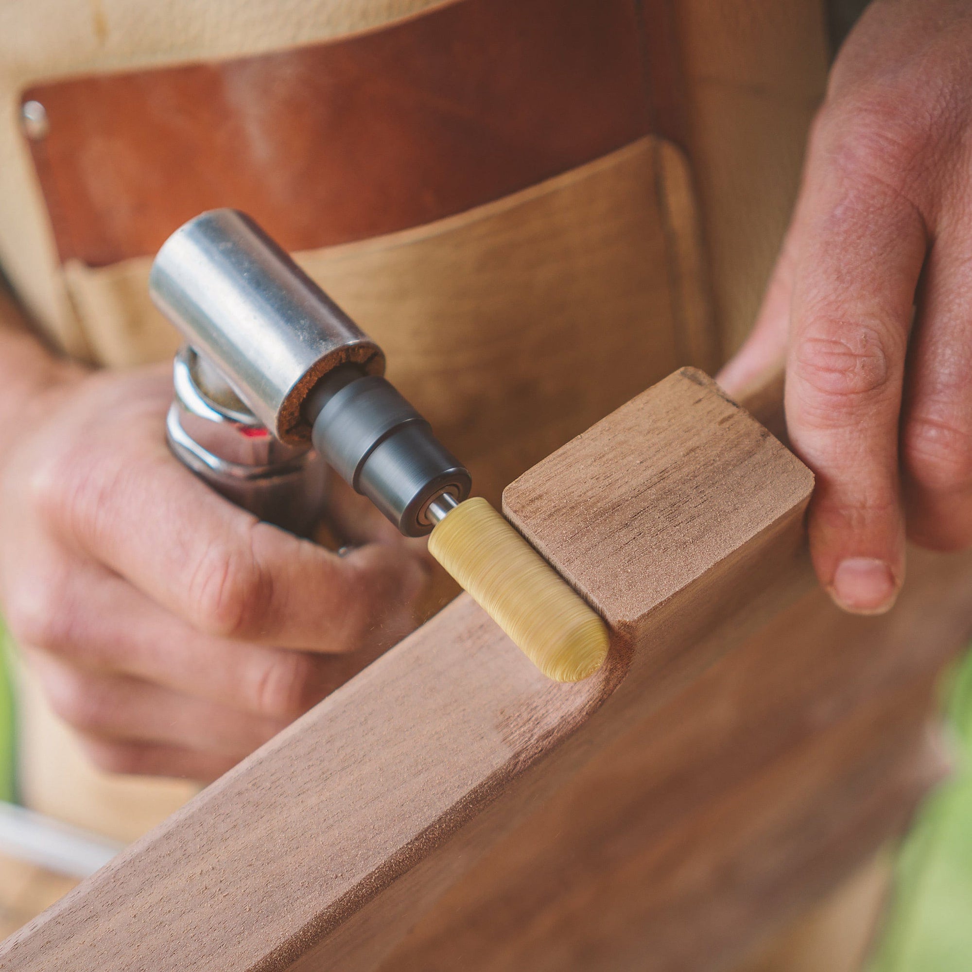 Original Ball Nose Burr, 1/4" Shaft, Coarse (3/4" x 1-1/8") alt 0