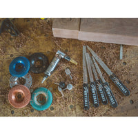 Original Dovetail Burr, 1/8" Shaft, Coarse (3/8" x 1/2") alt 0