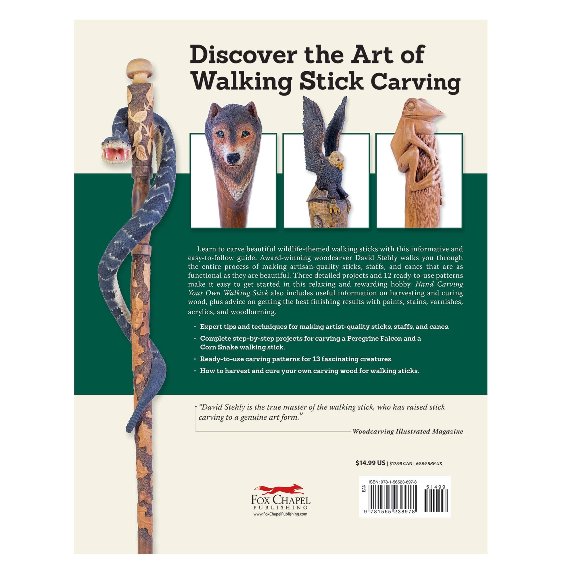 Hand Carving Your Own Walking Stick alt 0