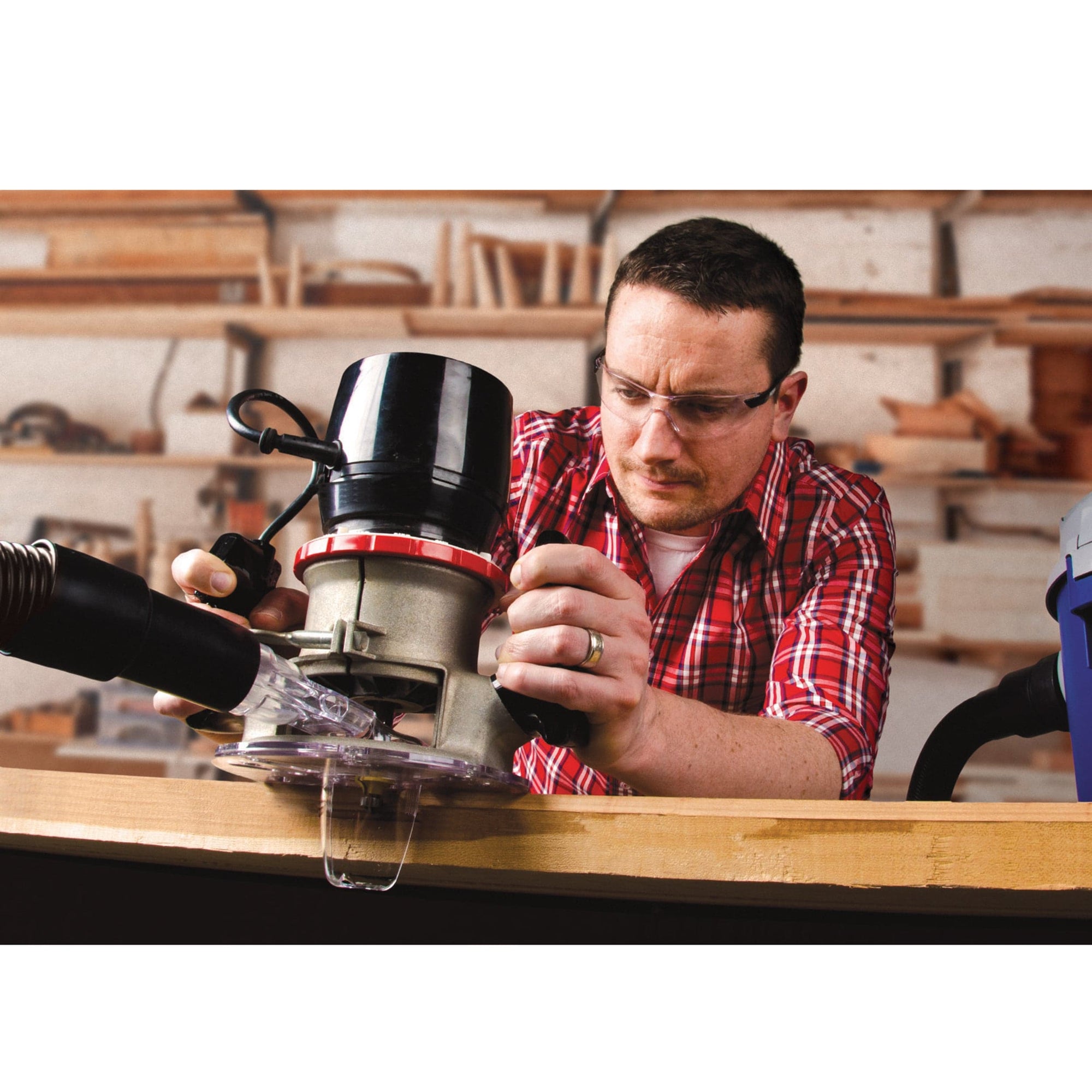 Universal Router Hood Dust Collection alt 0