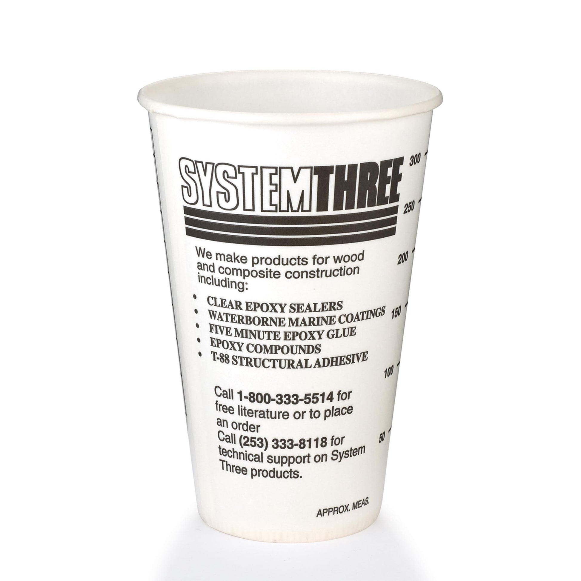 Graduated Mixing Cups - 12 oz  - 12 Piece alt 0