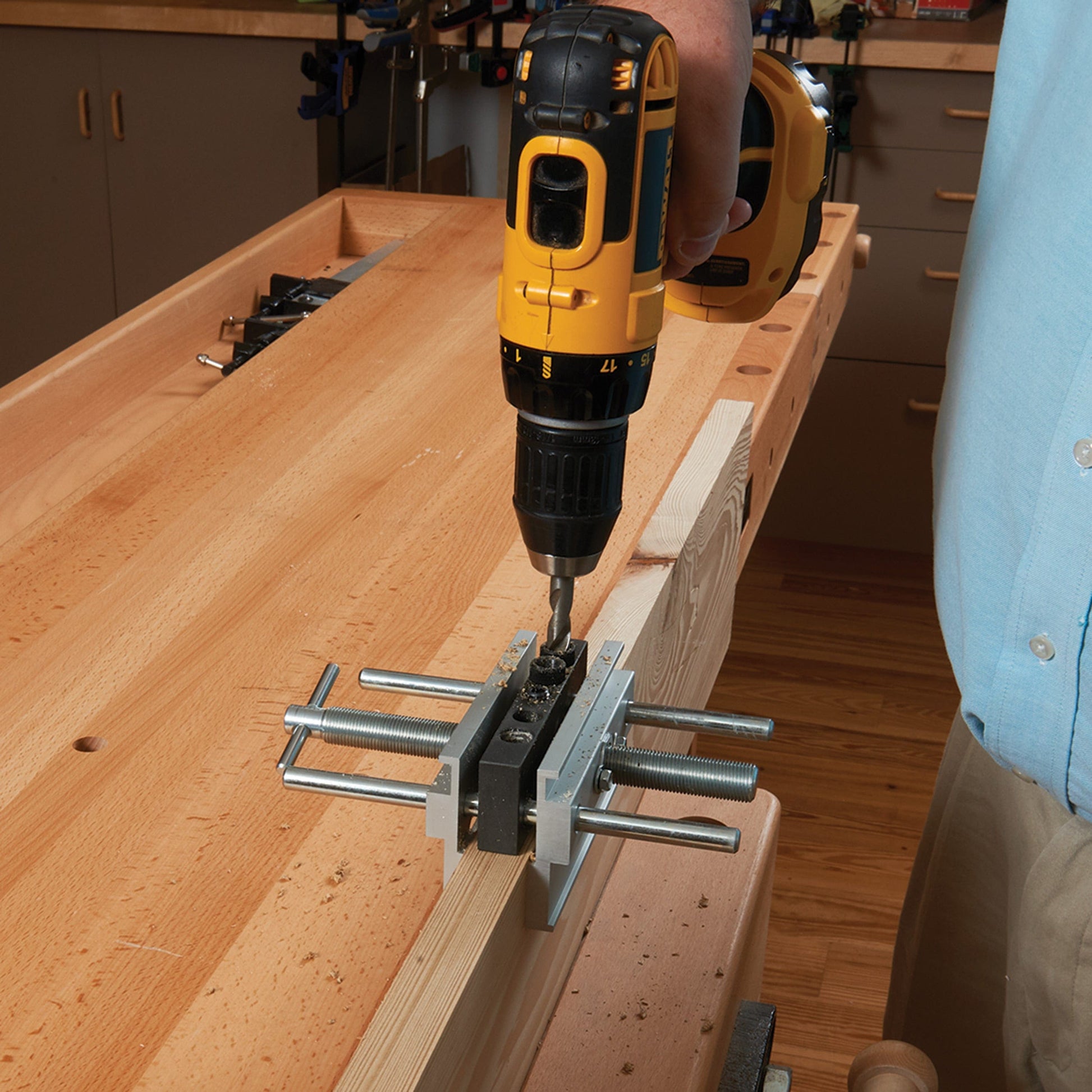 Wide Capacity Deluxe Doweling Jig alt 0