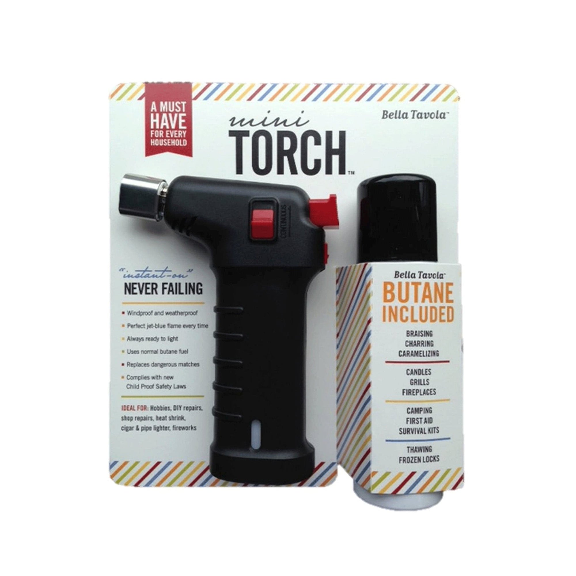 Bella Tavola Mini Torch Combo - Black alt 0