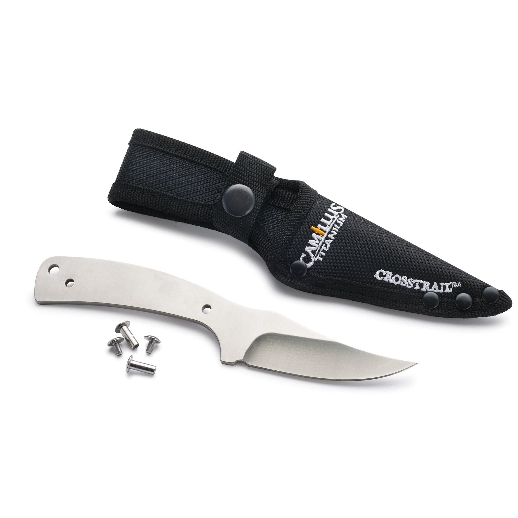 CrossTrail Fixed Blade Knife for Hunting and Fishing - 7" - Unfinished Kit alt 0