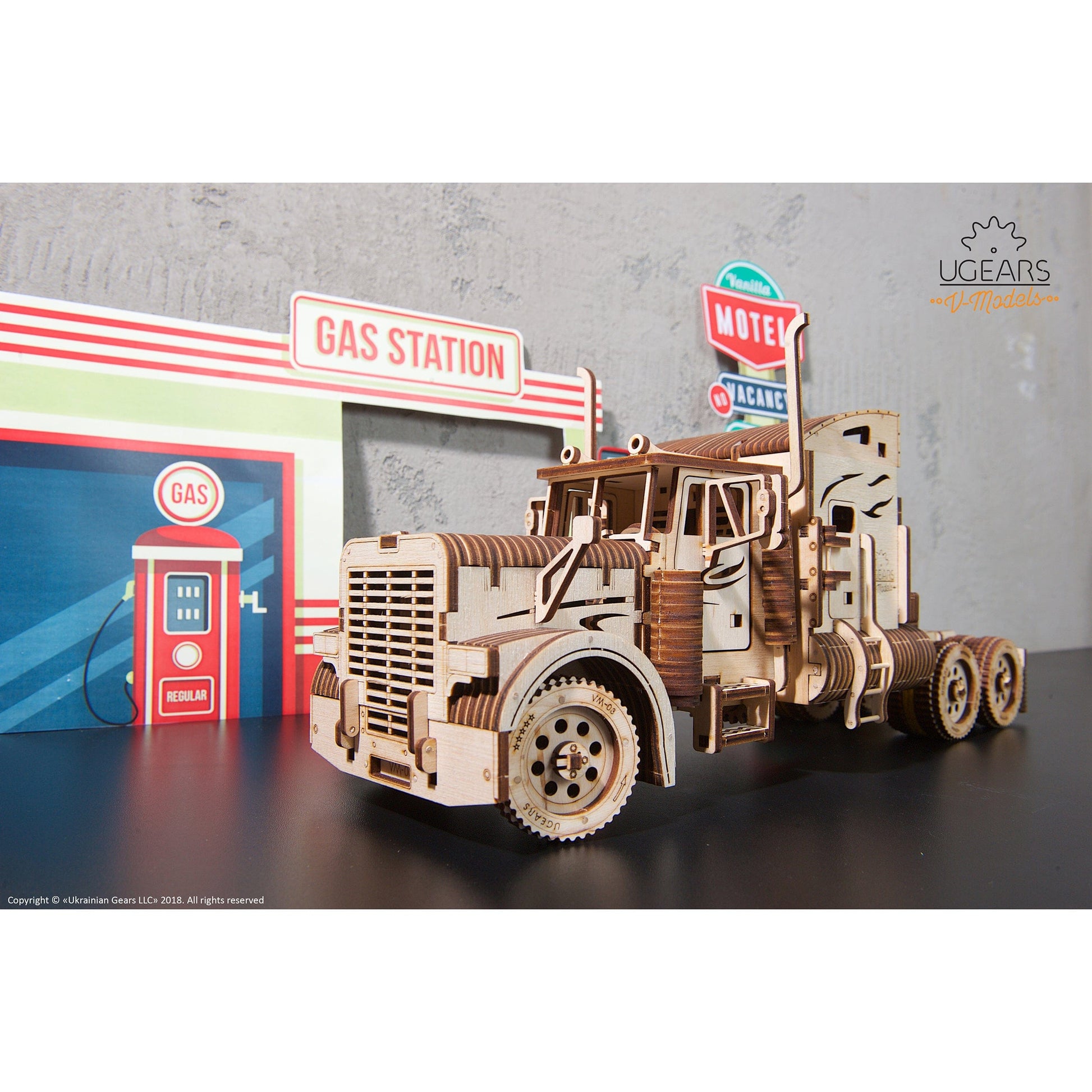 Heavy Boy Truck VM-03 Model Kit alt 0