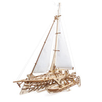 Trimaran Merihobus Sailboat Model Kit alt 0