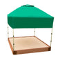 48" X 48"x 37" Telescoping Square Sandbox Canopy & Cover alt 0