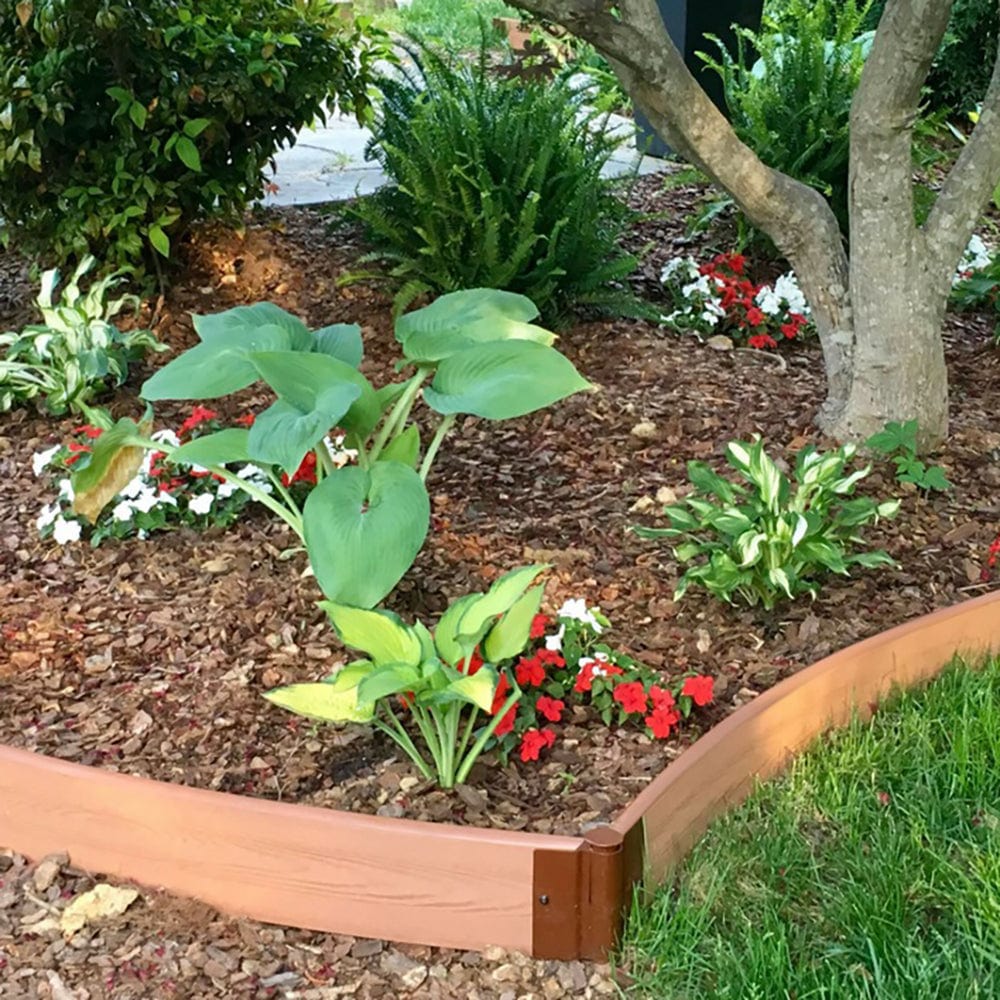 Classic Sienna Curved Landscape Edging Kit 16’ - 1” profile