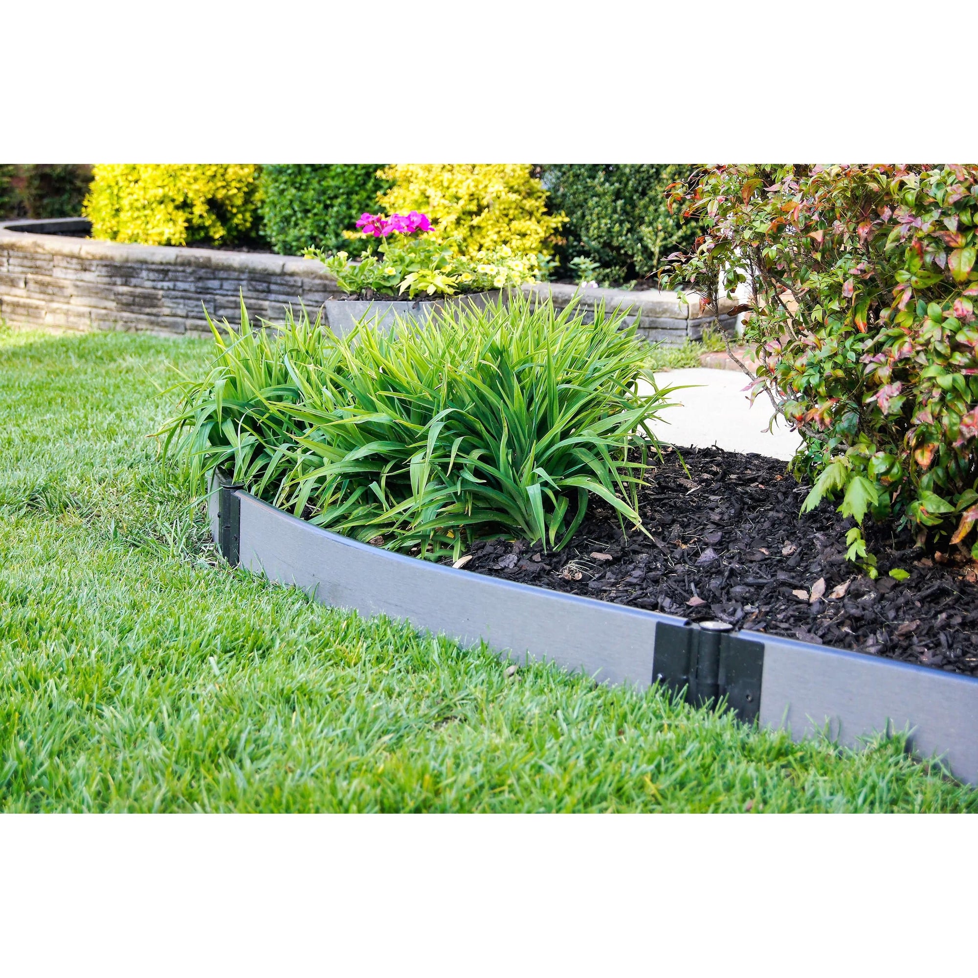  Curved Landscape Edging Kit 16' - 1" profile      alt 0