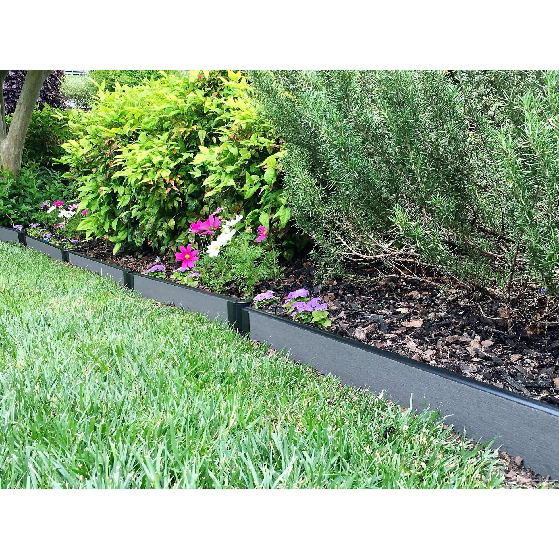  Straight Landscape Edging Kit 16' - 1" profile alt 0