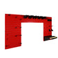 Lazy Guy DIY Maker Woodworking Tool Storage Organizer Set, Red alt 0
