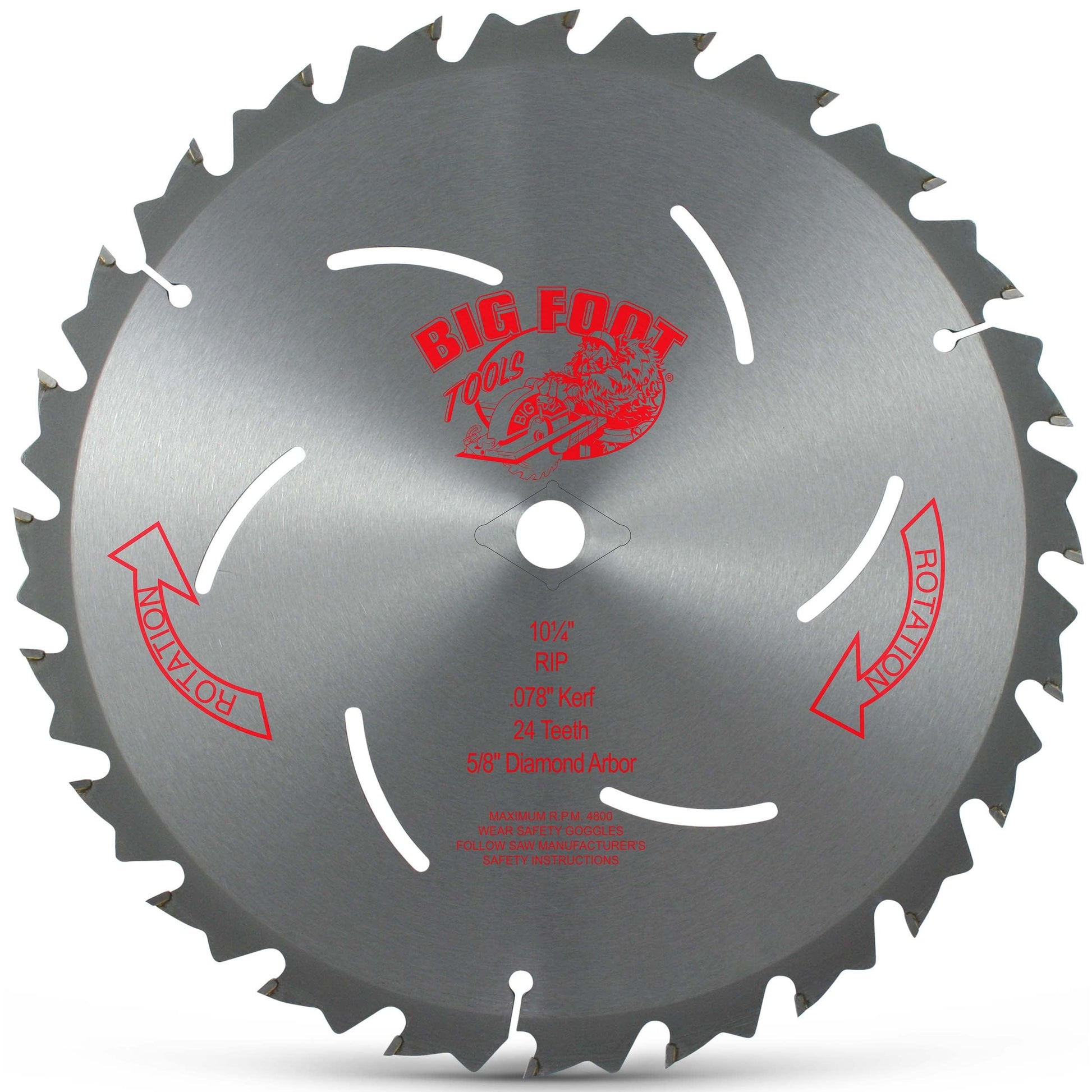 10-1/4" 24 Tooth Rip Blade alt 0