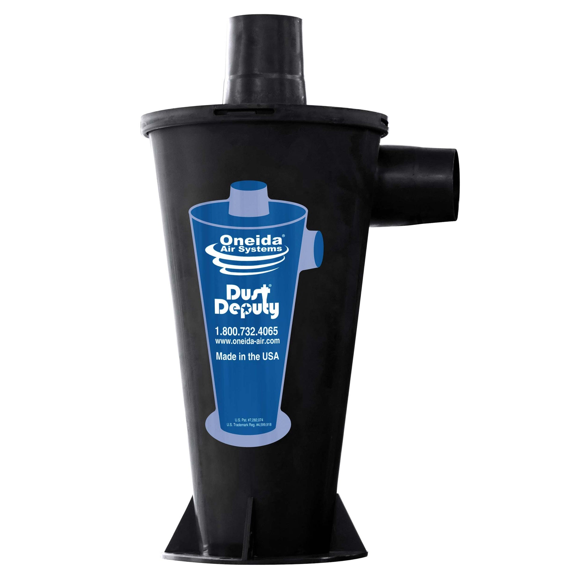 Static Dissipative DIY Dust Deputy Cyclone Separator alt 0