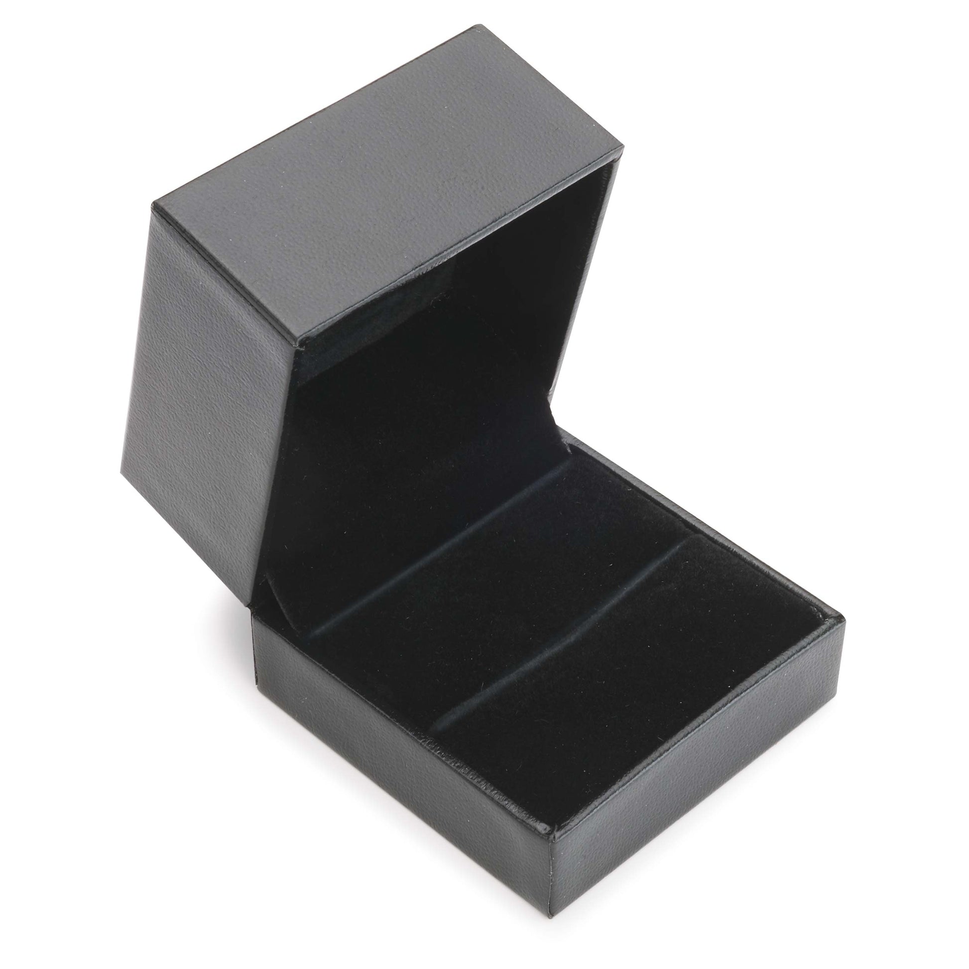 Ring Display Box - Black with Felt Lining alt 0