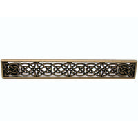 Large Celtic Style Pull, Brass Oxide alt 0