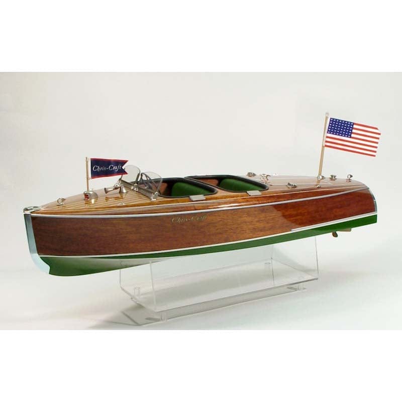 1940 Chris-Craft Barrel Back Boat Model Kit alt 0