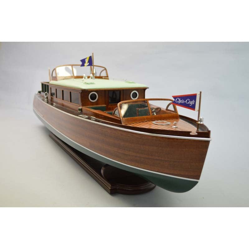1929 Chris-Craft Commuter Boat Model Kit alt 0