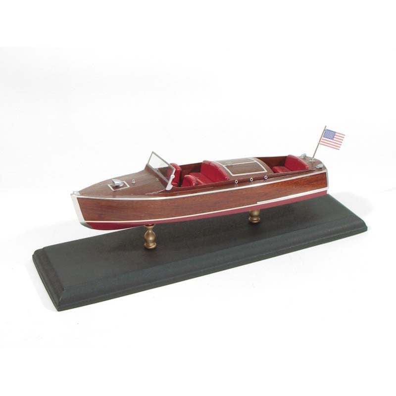 Laser Classic Boat Model Kit Chris-Craft 1930 Runabout alt 0