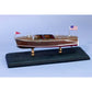 Laser Classic Boat Model Kit Chris-Craft 1940 Barrel Back alt 0