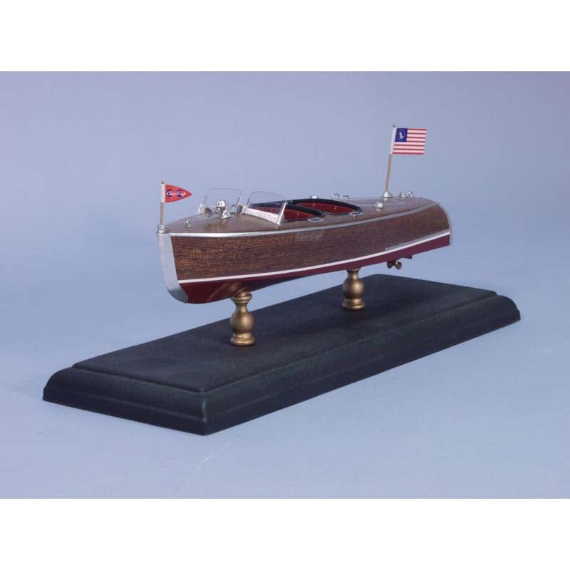 Laser Classic Boat Model Kit Chris-Craft 1940 Barrel Back alt 0