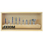 9-piece Spektra CNC Bit Set for Axiom AutoRouter by Amana Tool alt 0