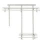 ShelfTrack Adjustable Closet Organizer 2' - 4' W, White alt 0