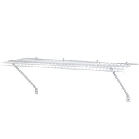 Wire Shelf Kit 36" W x 12" D,  White alt 0
