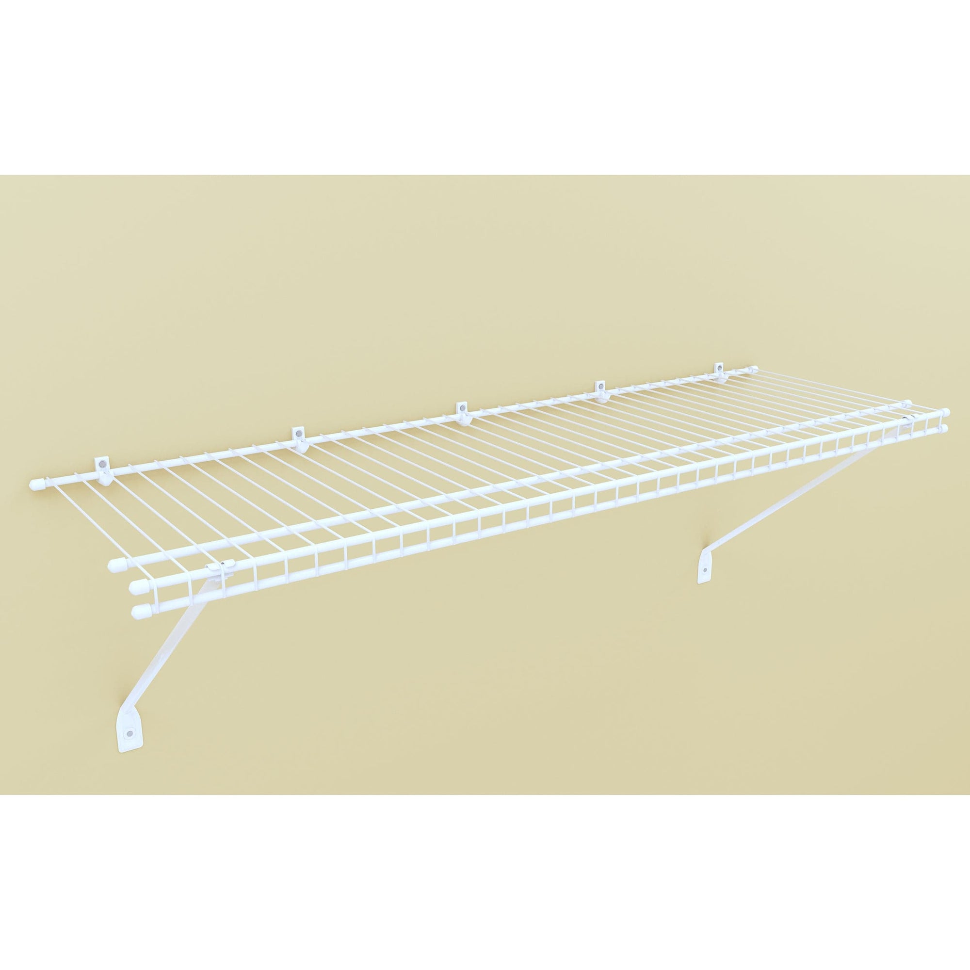 Wire Shelf Kit 36" W x 12" D,  White alt 0