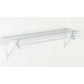 SuperSlide Ventilated Shelf Kit with Hang Rod 48" W x 12" D, White alt 0