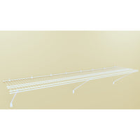 Wire Shelf Kit 72" W x 16" D, White alt 0