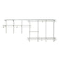 ShelfTrack Adjustable Closet Organizer 7' - 10' W, White alt 0