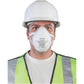 N95 3D+ Valved Mask with 360-Degree Silicone Seal - Medium alt 0