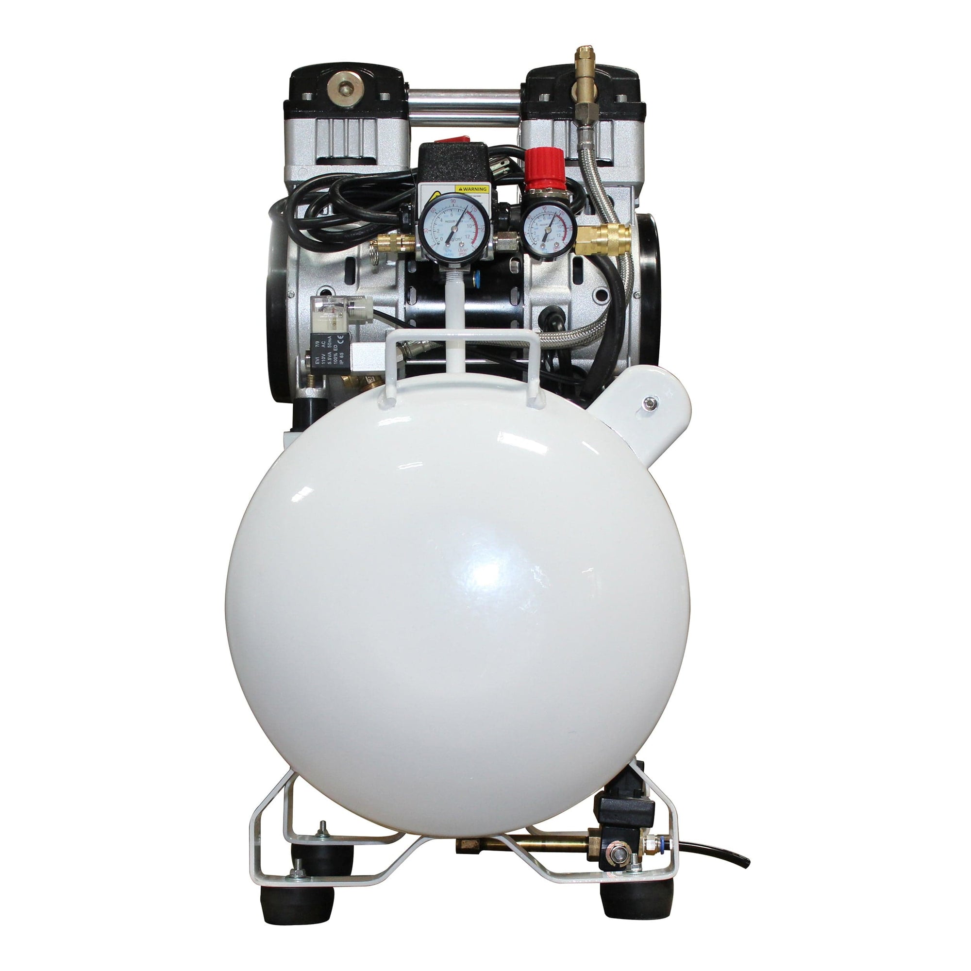 2HP 10 Gallon Oil-Free Steel Tank Air Compressor alt 0