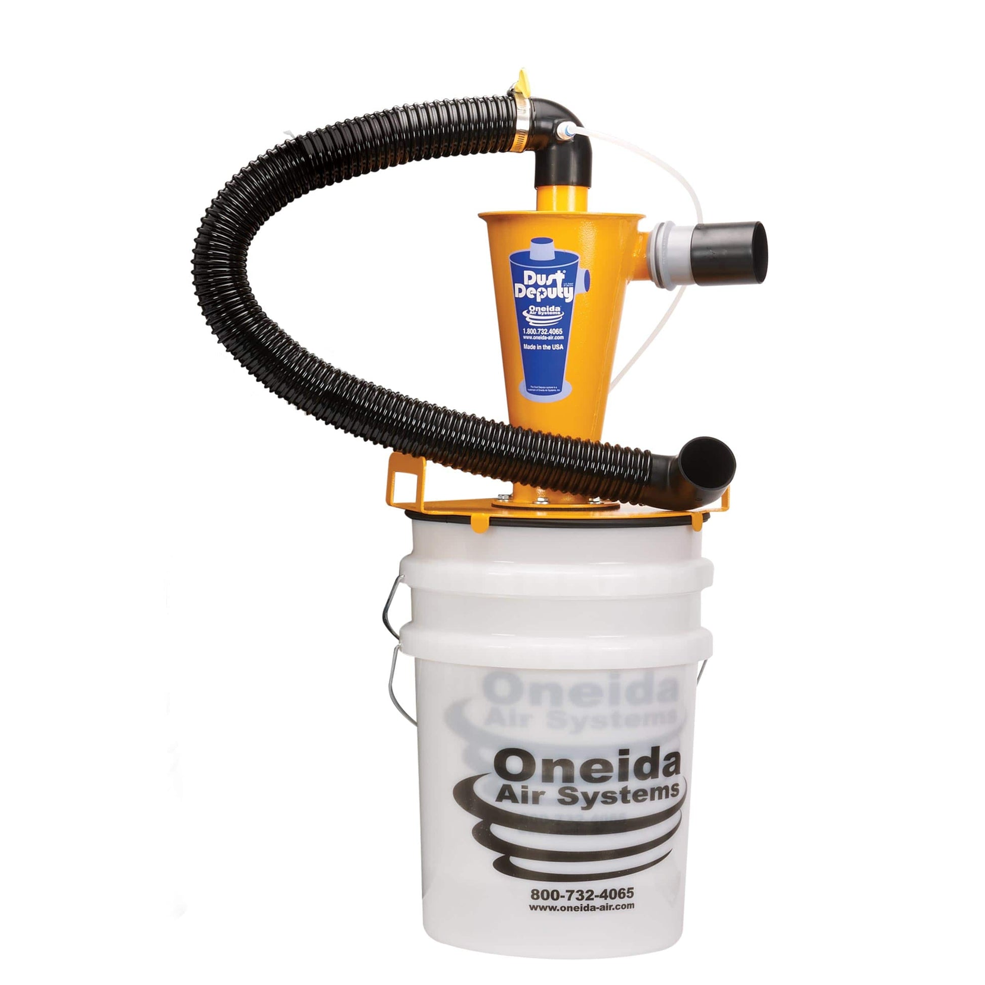 Heavy-Duty Dust Deputy Cyclone Separator - 5 Gallon Kit alt 0