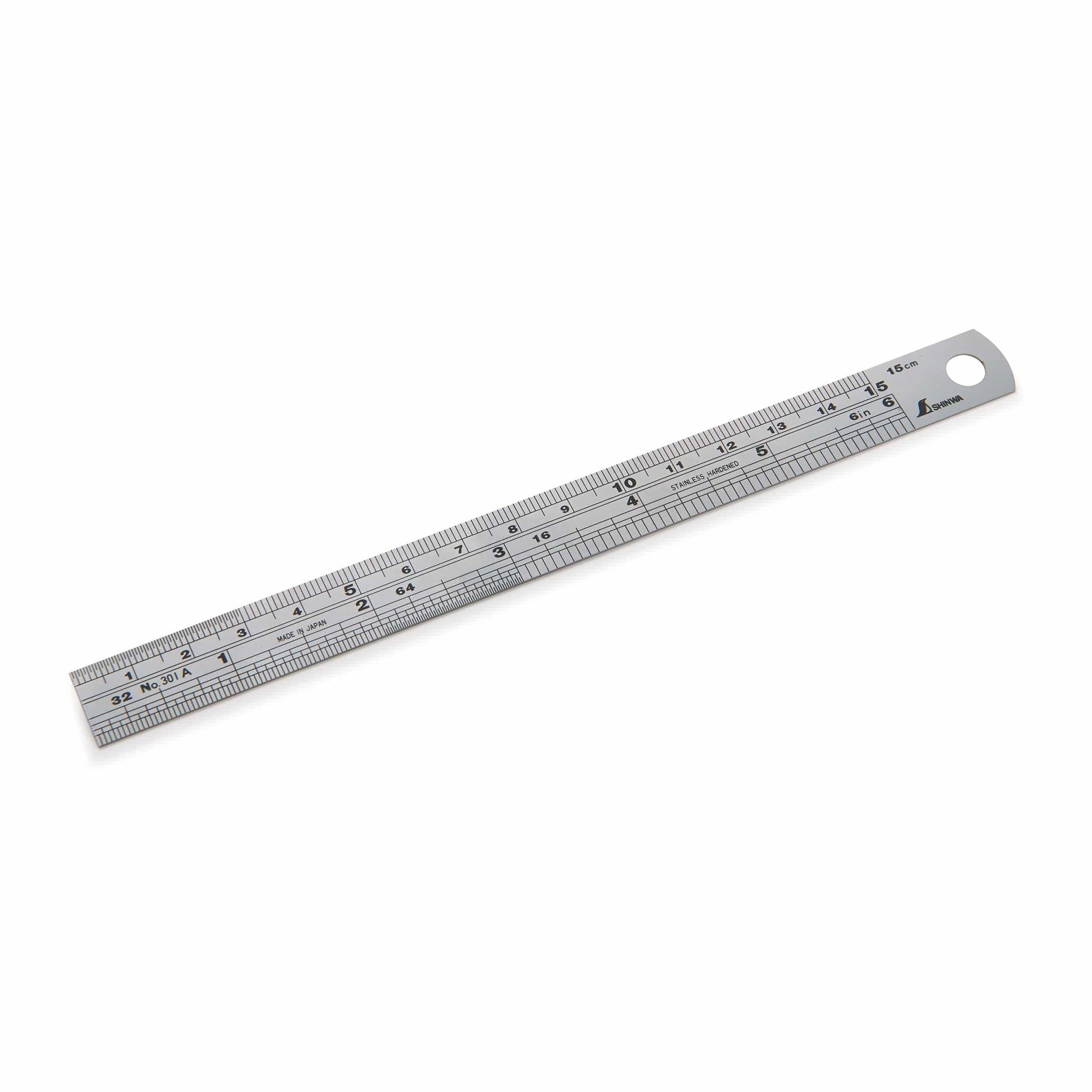 Stainless Steel 6" Ruler alt 0