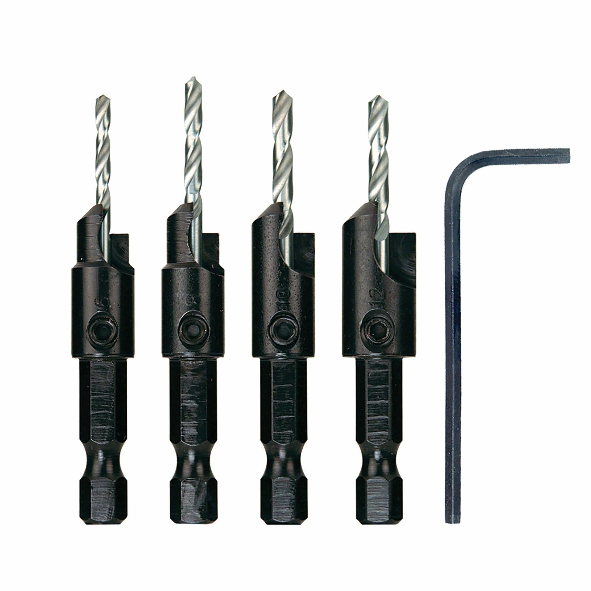 Power Groove Countersinks - 5 Piece alt 0