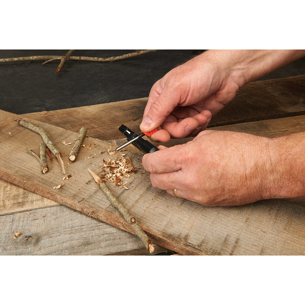 6-In-1 Knife Sharpener and Survival Tool