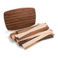 Exotic Cutting Board Kit - 1-1/2" x 10" x 16" - Angelique, Hard Maple & Wenge alt 0